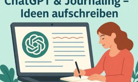 ChatGPT und Journaling – 10 Prompts für Selbstfürsorge & Klarheit