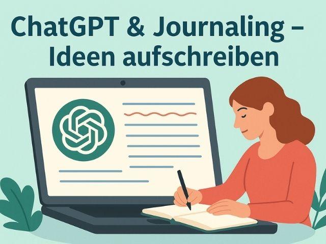 ChatGPT und Journaling – 10 Prompts für Selbstfürsorge & Klarheit