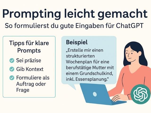 Prompting leicht gemacht – So formulierst du gute Eingaben für ChatGPT