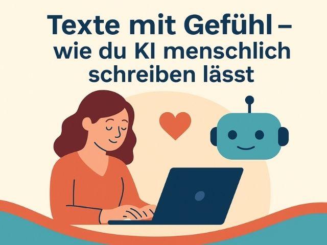Texte mit Gefühl – wie du KI menschlich schreiben lässt