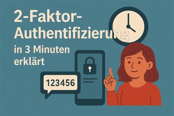 2-Faktor-Authentifizierung in 3 Minuten erklärt
