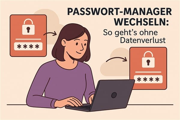 Passwort-Manager wechseln – sicherer Umzug ohne Datenverlust
