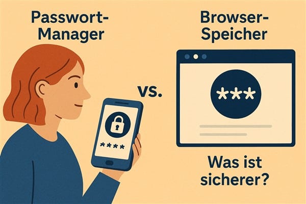 Passwort-Manager vs. Browser-Speicher: Was ist sicherer?