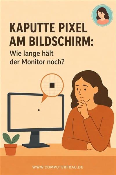 Kaputte Pixel am Bildschirm: Wie lange hält der Monitor noch?